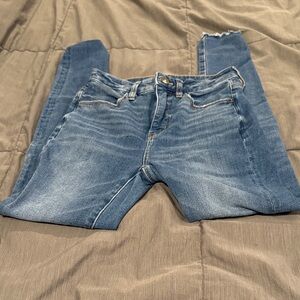 American Eagle Outfitters Women's Skinny Jeans in Blue